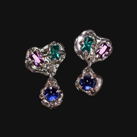 Heartdrop earrings